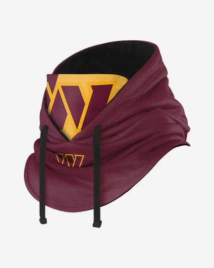 Washington Commanders Drawstring Hooded Gaiter