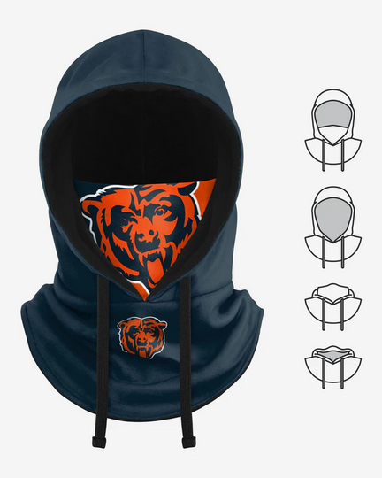 Chicago Bears Drawstring Hooded Gaiter