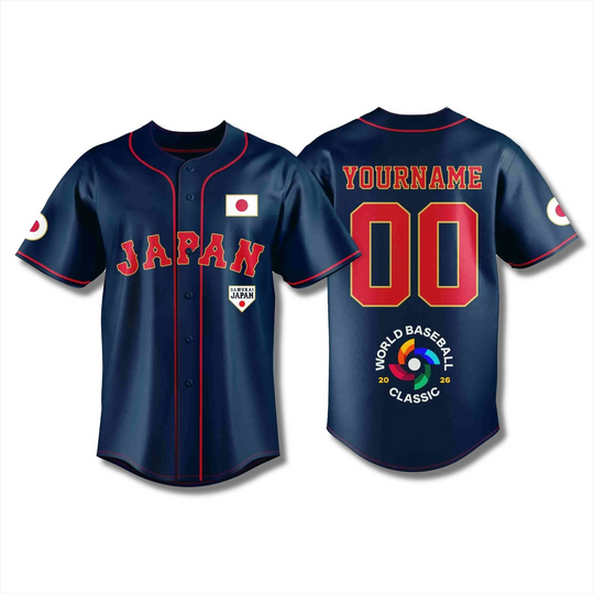 Discover Personalized Japan Team 2026 World Baseball Classic Jersey