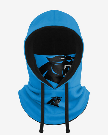 Carolina Panthers Alternate Team Color Drawstring Hooded Gaiter