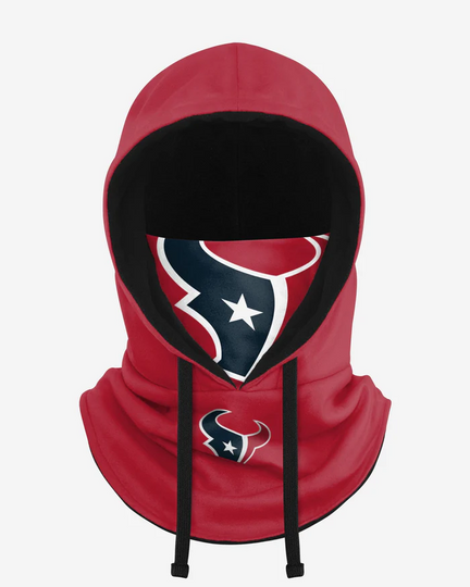 Houston Texans Alternate Team Color Drawstring Hooded Gaiter