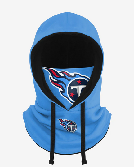 Tennessee Titans Alternate Team Color Drawstring Hooded Gaiter