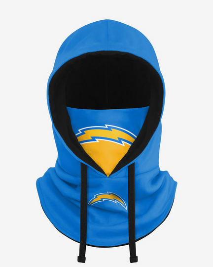 Discover Los Angeles Chargers Drawstring Hooded Gaiter