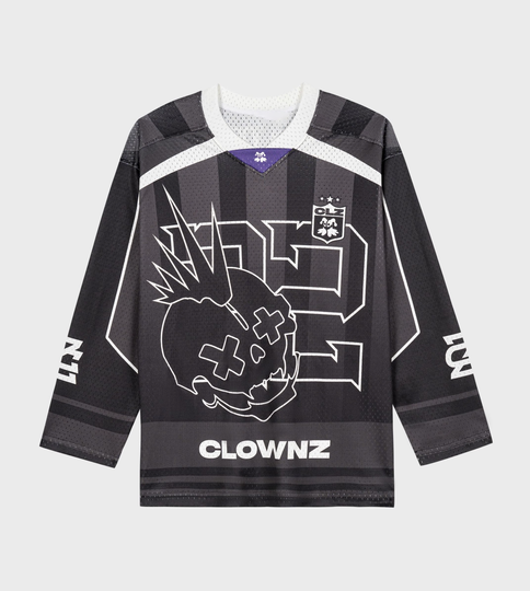 ClownZ 22 Long Sleeves Mesh Hockey Jersey