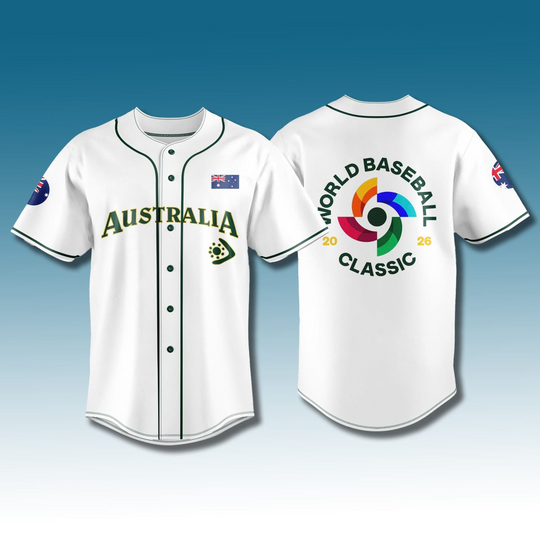 Discover Team Australia World Baseball Classic 2026 Jersey
