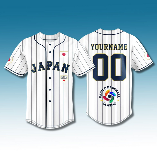 Discover Personalized Japan Team 2026 World Baseball Classic Jersey