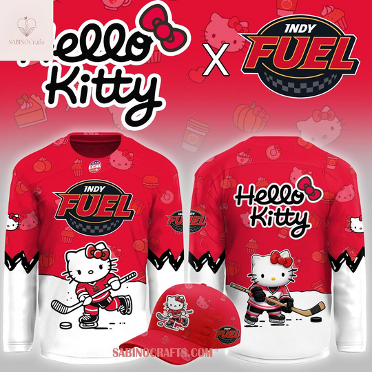Indy Fuel Hello Kitty Night x Game Themed 2026 Hockey Jersey