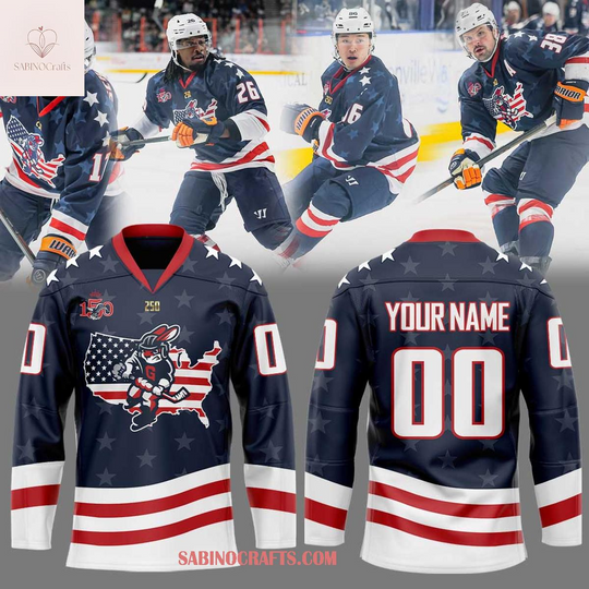 Discover Personalized Greenville Swamp Rabbits Military Appreciation 2026 Night Hockey Jersey