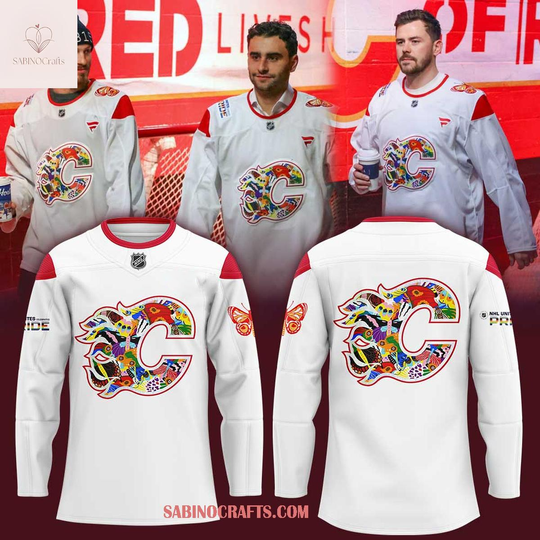 Discover Calgary Flames Pride Night Celebration 2026 Hockey Jersey