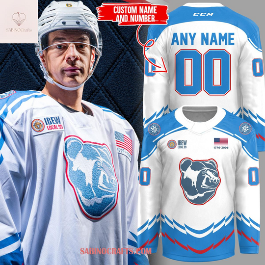 Discover Providence Bruins Veteran Night 2026 Personalized Hockey Jersey