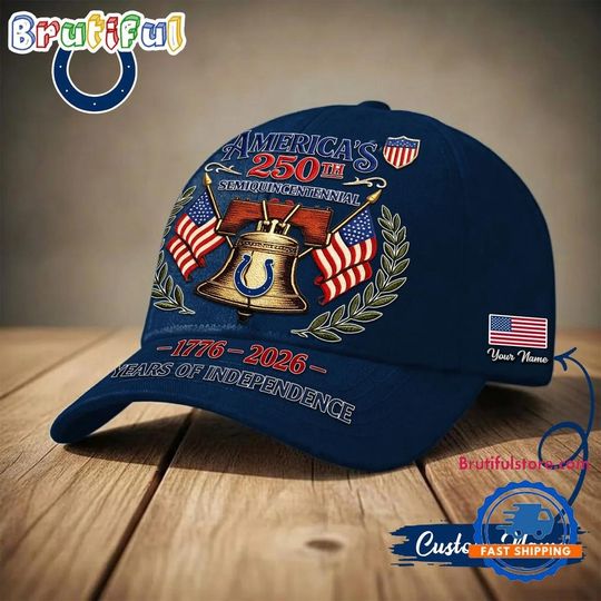 Indianapolis Colts football 1776-2026 Years Of Independence Classic Cap
