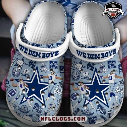 Discover Dallas Football Team Cowboys Clogs, Gift for Fan