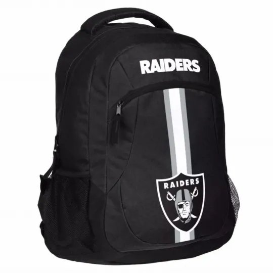 Las Vegas Raiders football Logo Action Backpack