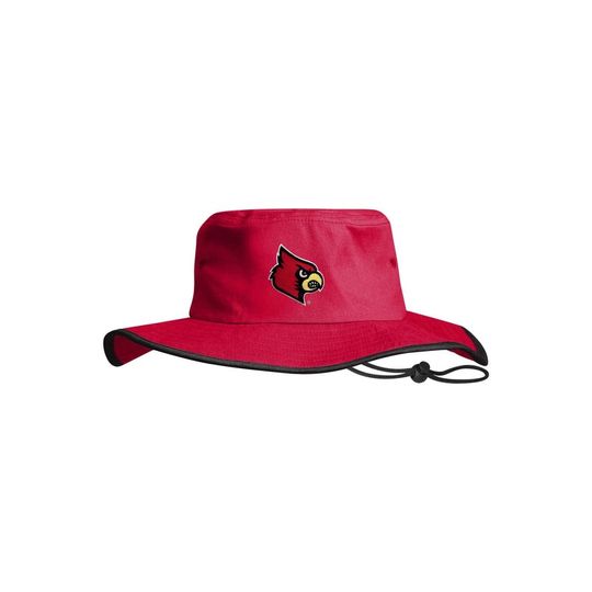 Louisville Cardinals NCAA Solid Boonie Hat