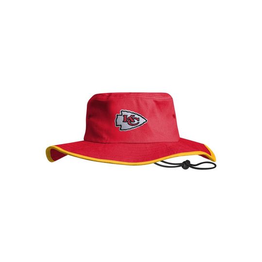 Kansas City Chiefs football Solid Boonie Hat
