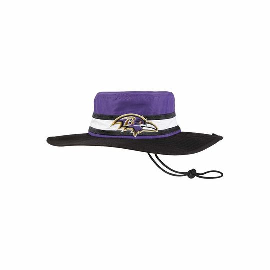 Baltimore Ravens football Team Stripe Boonie Hat