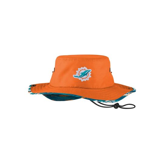 Miami Dolphins football Solid Hybrid Boonie Hat