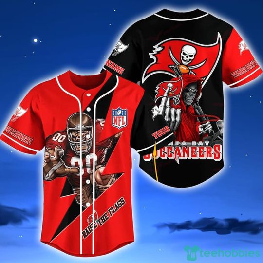 Tampa Bay Buccaneers football Custom Name Baseball Jersey Shirt Halloween Gift For Fans