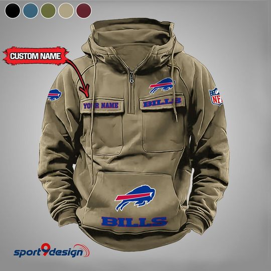 Buffalo Bills Vintage Men Hoodie