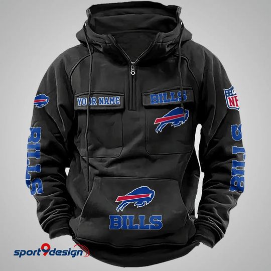 Buffalo Bills Vintage Men Hoodie