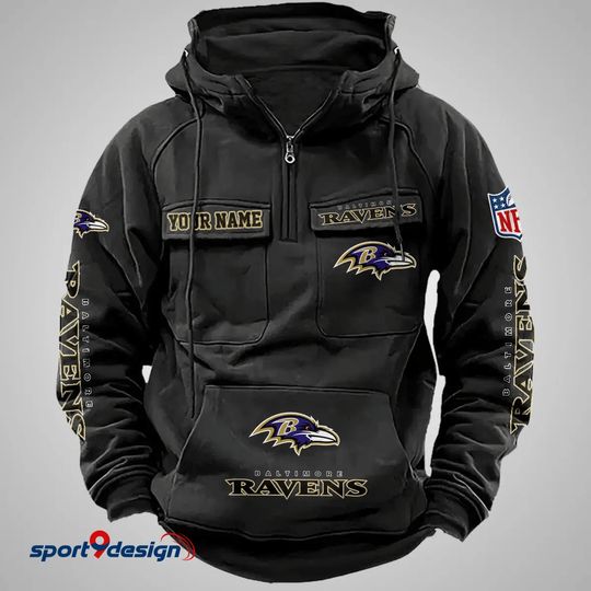 Baltimore Ravens Vintage Men Hoodie