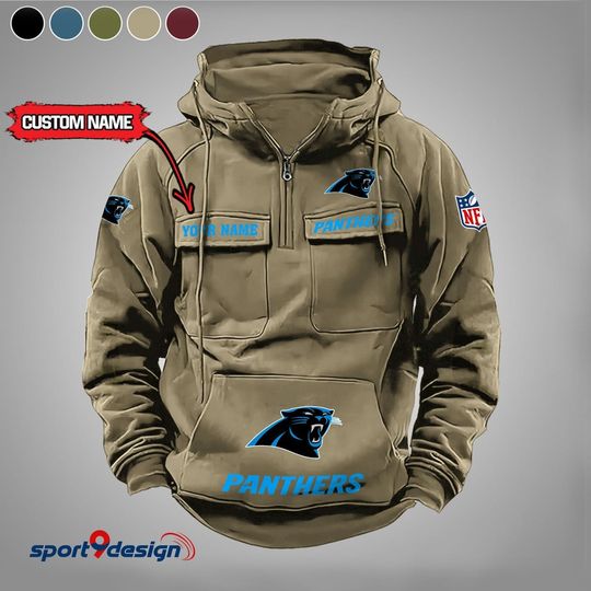 Carolina Panthers Vintage Men Hoodie