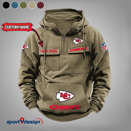 Kansas City Chiefs Vintage Men Hoodie