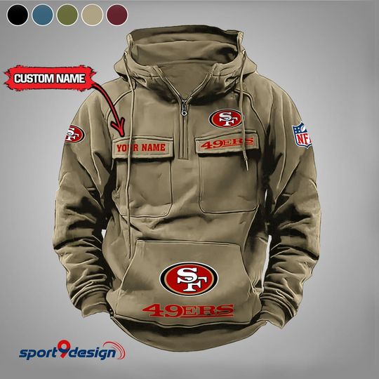 San Francisco 49ers Vintage Men Hoodie