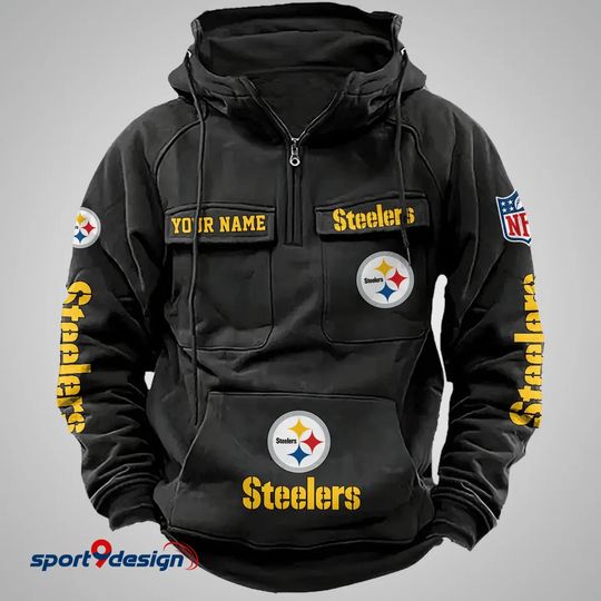 Discover Pittsburgh Steeler Vintage Men Hoodie