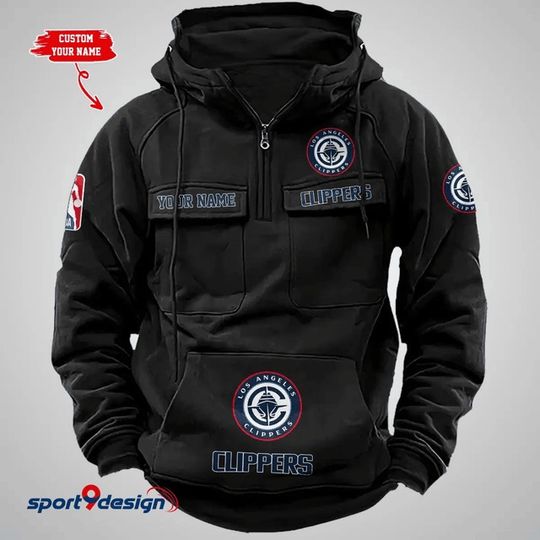 LA Clippers Vintage Men Hoodie