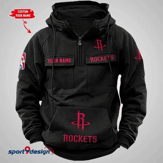 Houston Rockets Vintage Men Hoodie