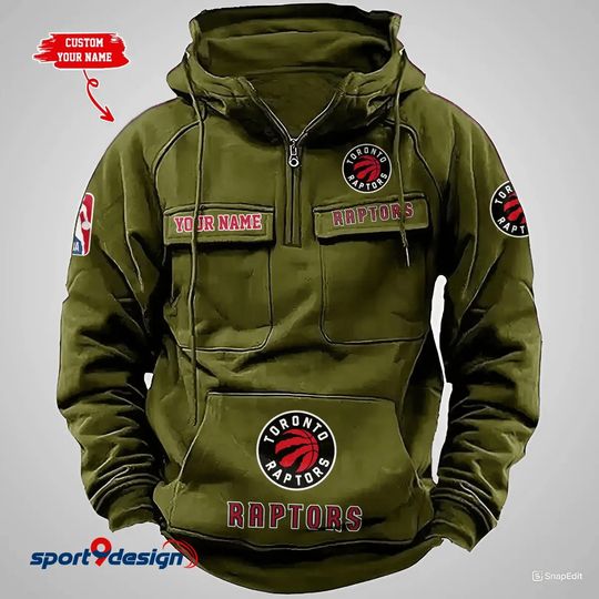 Toronto Raptors Vintage Men Hoodie