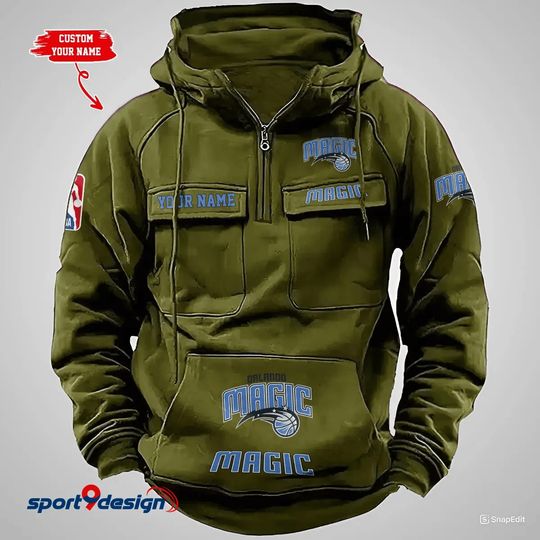 Orlando Magic Vintage Men Hoodie
