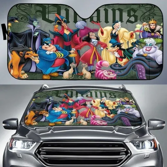 Discover Mickey Minnie Car Sunshade, Mickey And Friends Auto Sunshade
