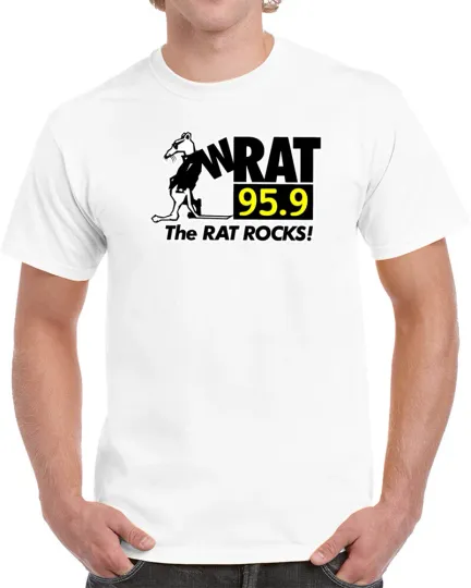 Discover Radio Channel Rat 95.9 The Rat Rock T-Shirt
