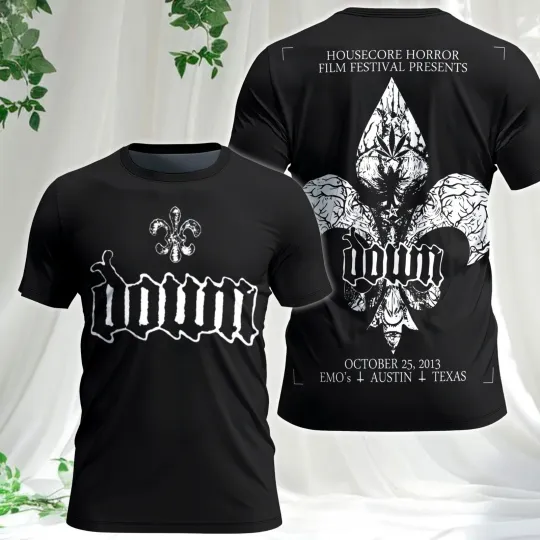 Discover Down logo graphic Gift For Fans S-6XL 3D T-shirt