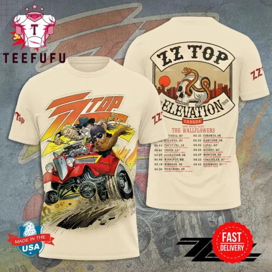 Discover ZZ Top The Elevation 3D Print Shirt shirt