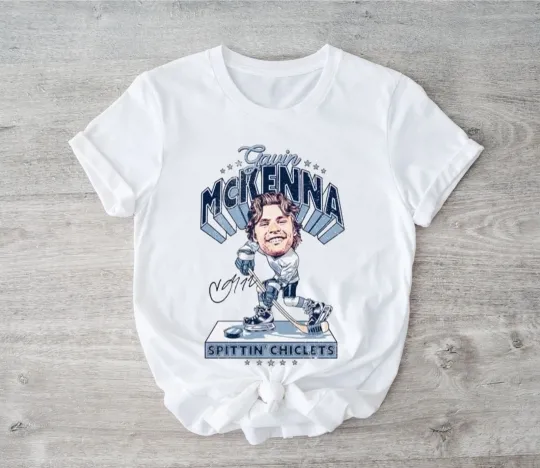 Penn State Hockey x Spittin Chiclets Gavin McKenna T-Shirt