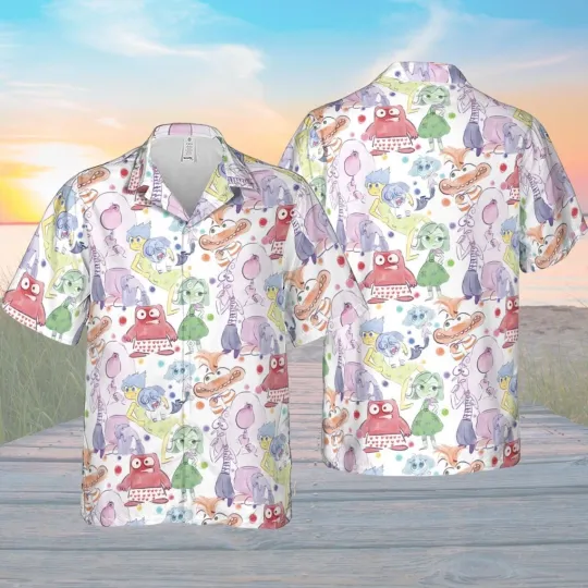 Discover Inside Out Hawaiian Button Down Shirt
