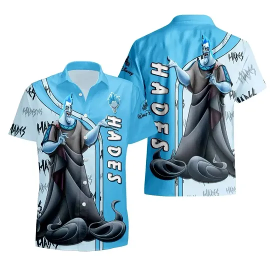 Discover Hades Hercules Hawaiian Button Down Shirt