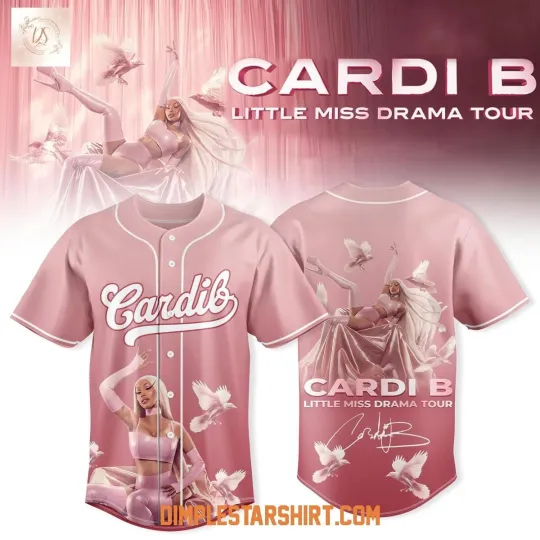 Discover Cardi B Little Miss Drama Tour 2026 Jersey