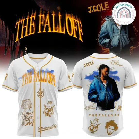 Discover J Cole Fall Off Tour 2026 Special Edition Jersey