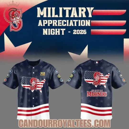 Discover Mariners Military Appreciation 2026 Jersey