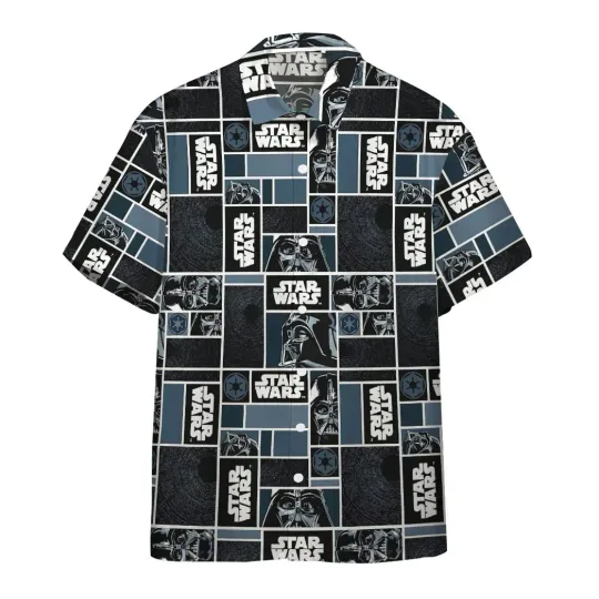 Discover Star War Hawaiian Button Down Shirt