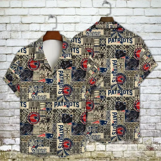 Discover New England Patriotss Tropical Touch Hawaiian, Gift For Fans, Gift For Friends