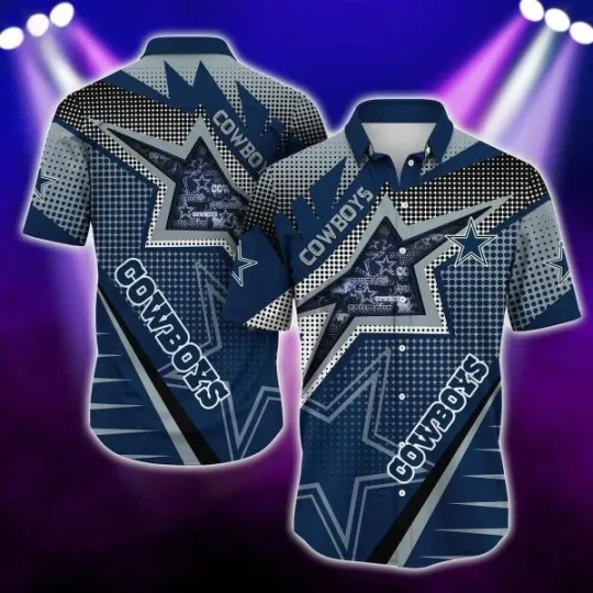 Discover football Dallas Cowboyss Hawaiian Shirt Beach Gift For Fans. football Hawaiian Shirt