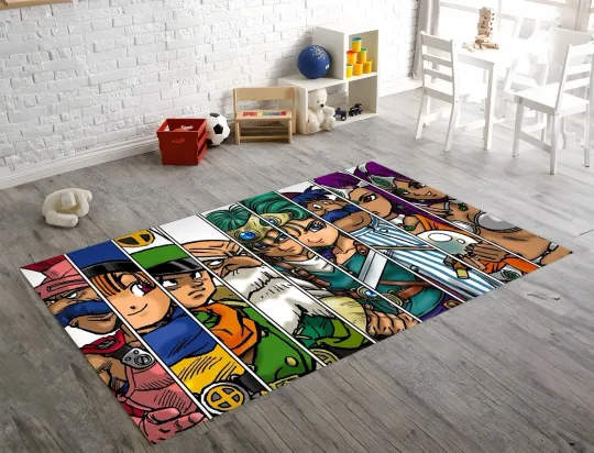 Discover Retro Game Rug, Kids Room Decor, Gamer Gift