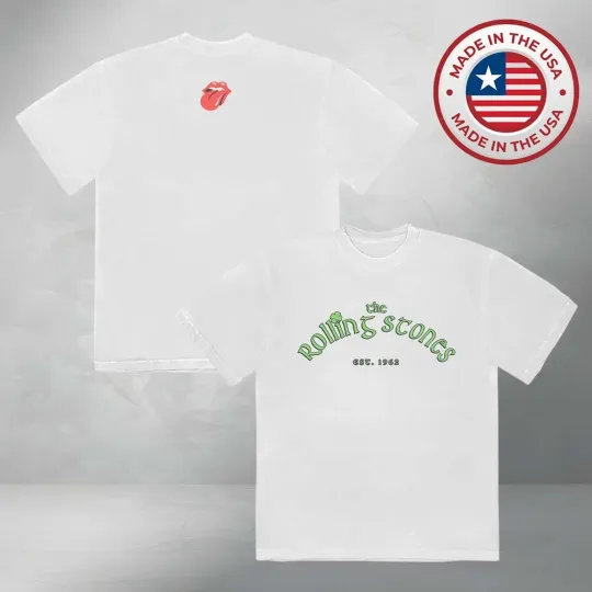 The Rolling Stones Luck O' The Stones St. Patrick’s Day Unisex T-Shirt