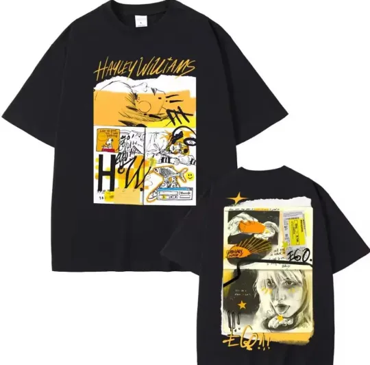 Discover Hayley William Glum Vintage Graphic Tee 2026 T-Shirt