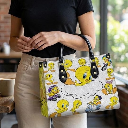 Discover Tweety Leather Handbag for Women